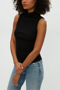 Michael Stars Chiara Drape Neck Tank