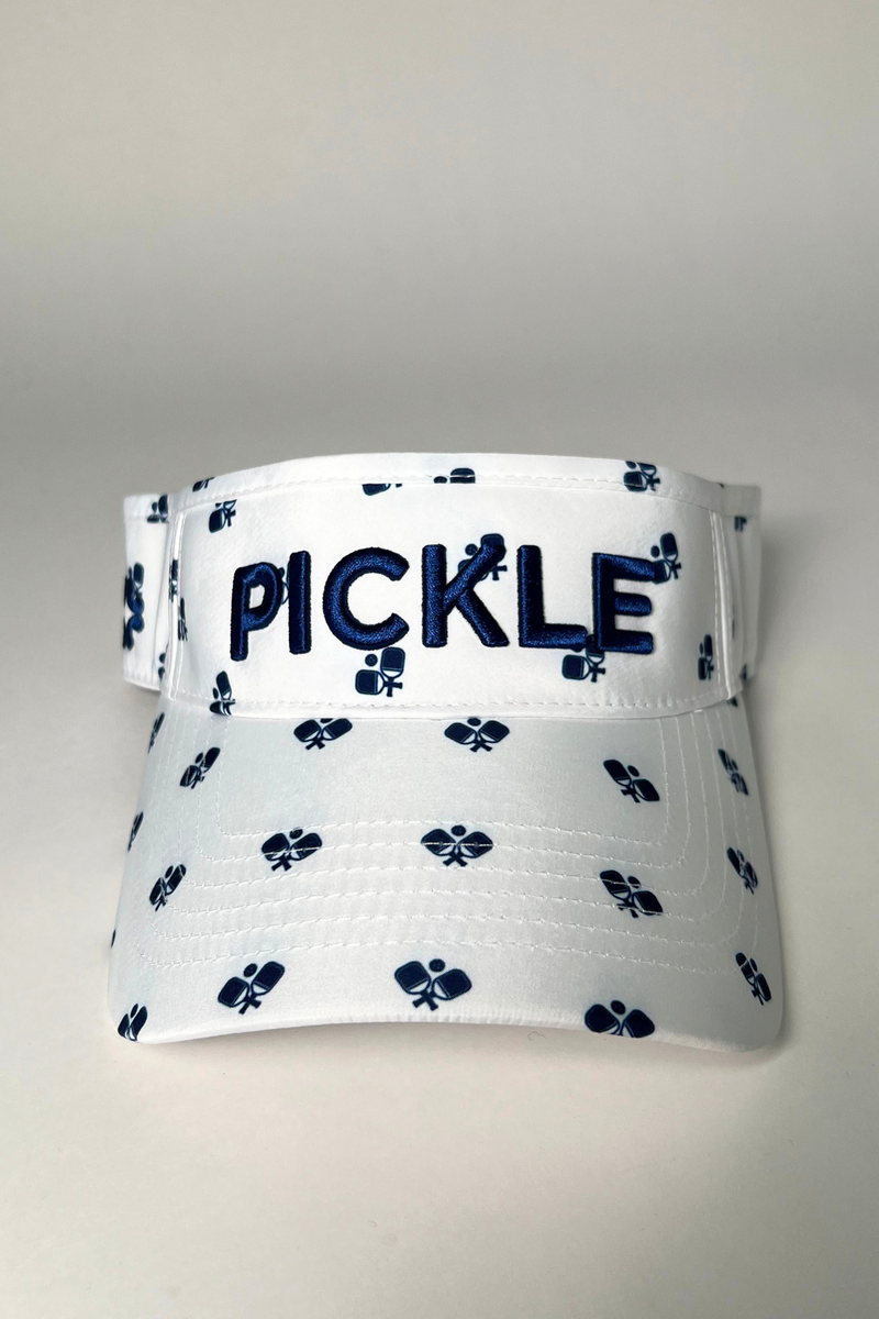 Pickle Visor with Puff Logo