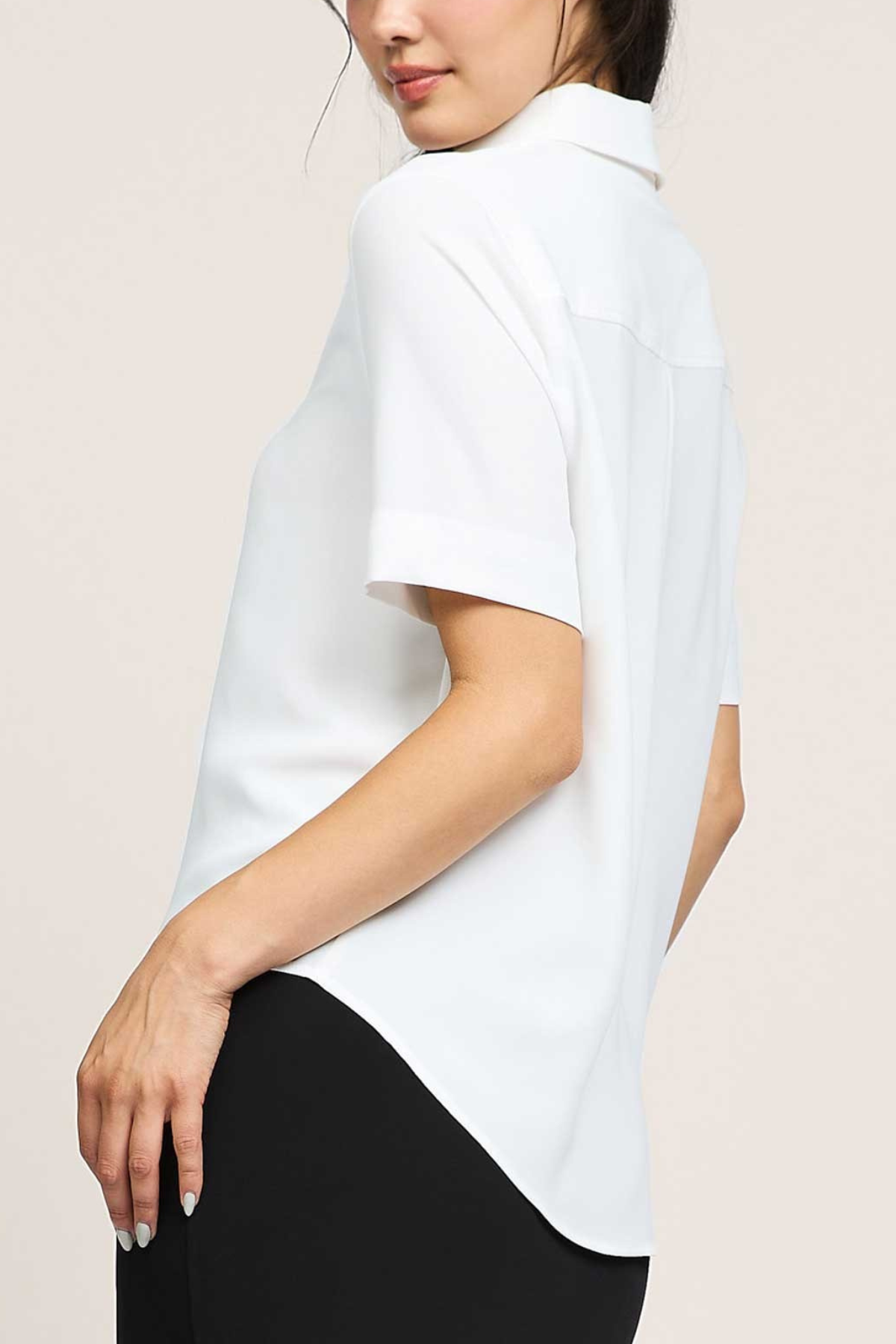 Half Sleeve Button Down Shirt