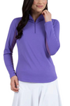 IBKUL Long Sleeve Mock Neck Top