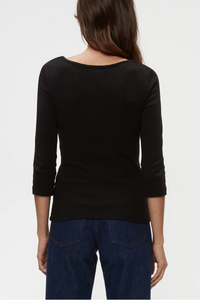 Michael Stars Angelina Shine V-Neck Tee