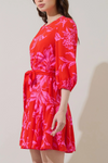 Sugar Lips Collins Godet Mini Dress