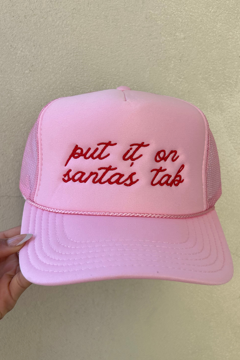 Santa's Tab Trucker Hat