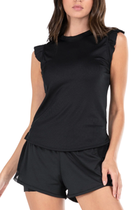 Lucky in Love Bring It On Rib Tank