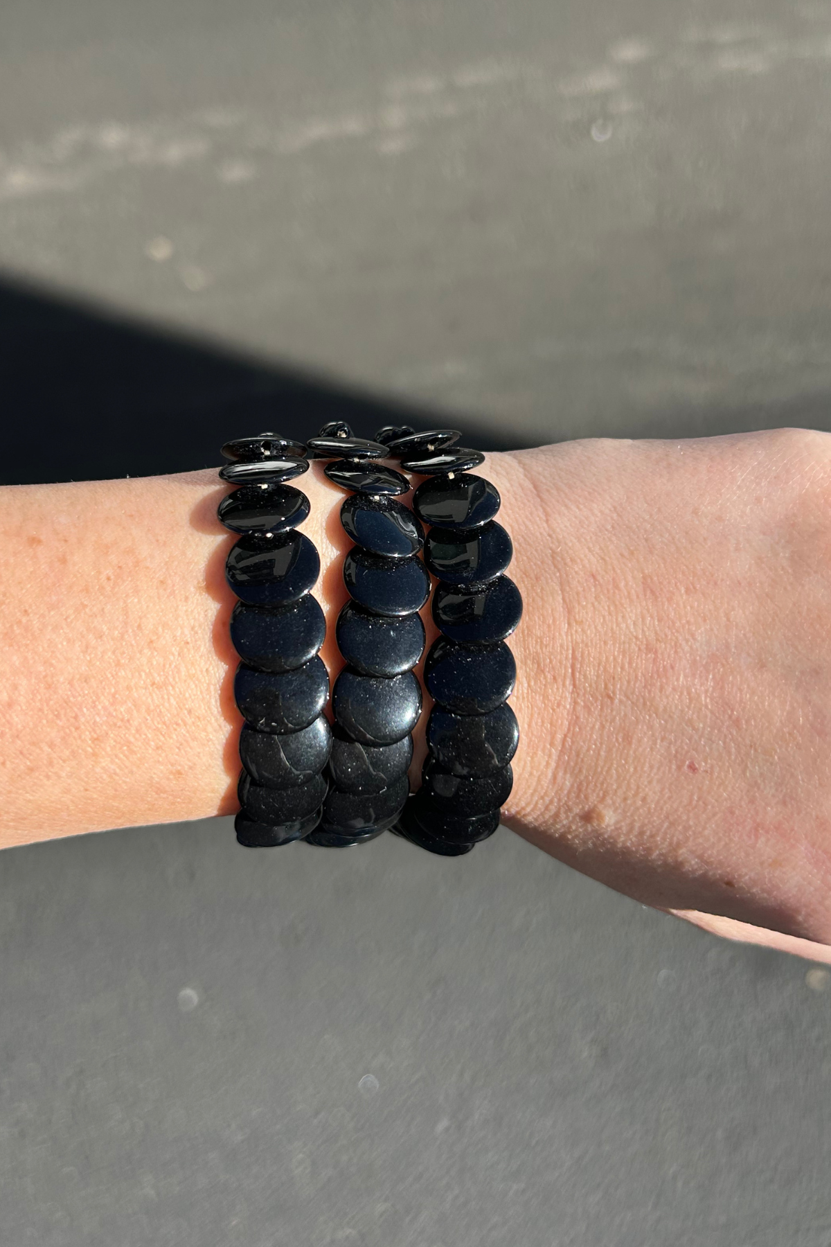 Beaded Layered Toggle Bracelet