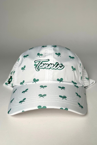 Tennis Print Hat