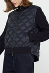 Quilted Sweater Jacket