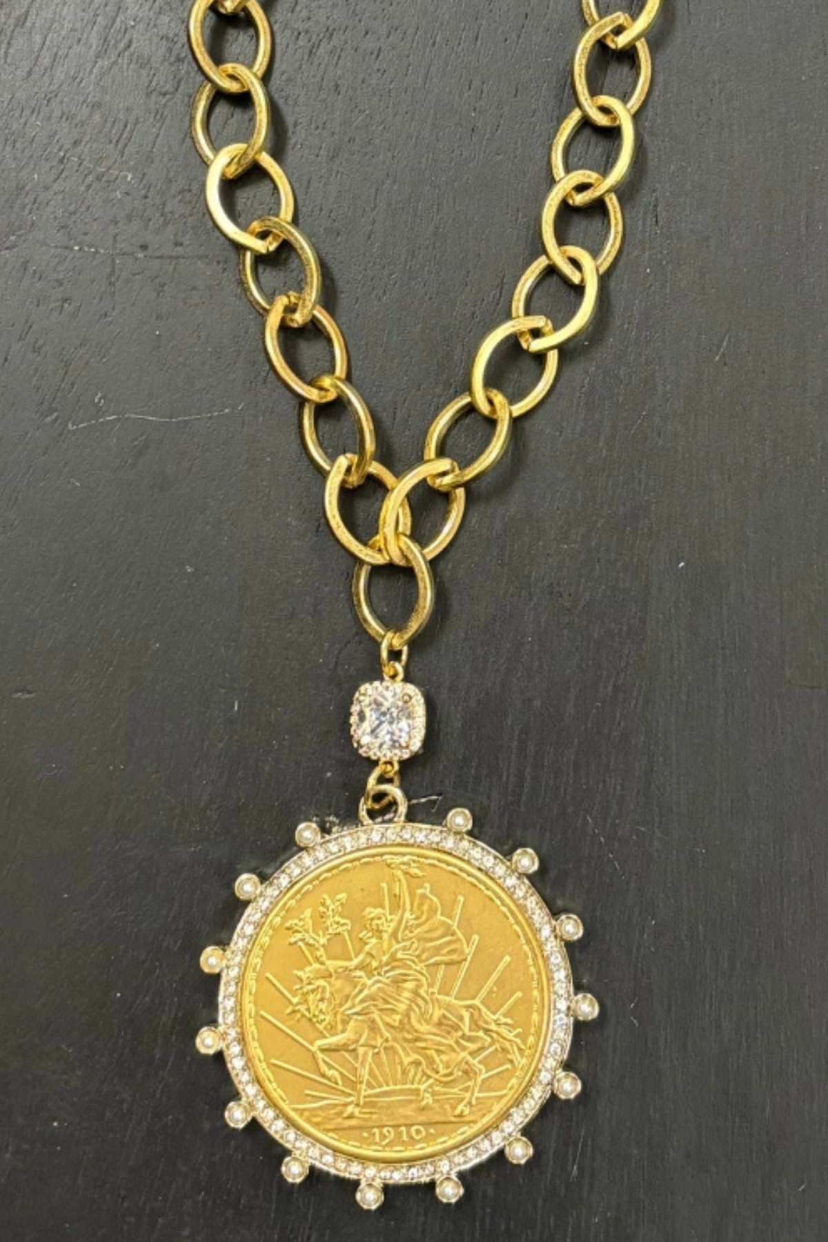 Coin Design Necklace