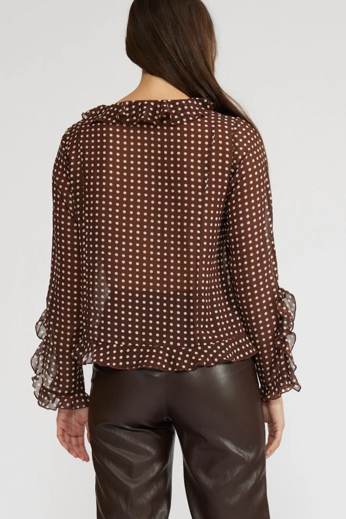 Liza Ruffle Top