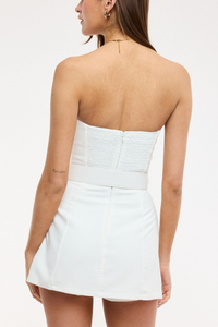 Waist Belt Fit-in Mini Dress