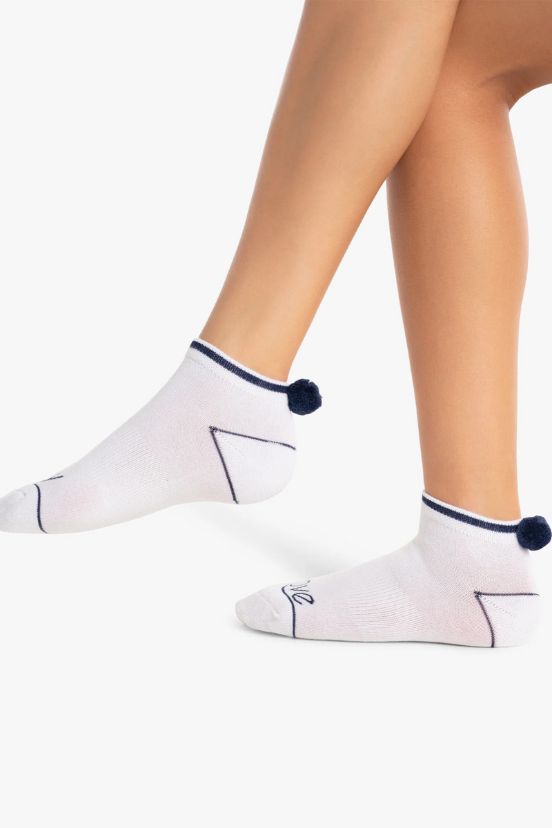 Lucky Pom Low Cut Socks