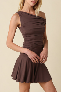 Nina One Shoulder Mini Dress