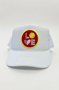Tennis Ball Love Trucker Hat