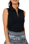 IBKUL Sleeveless Polo