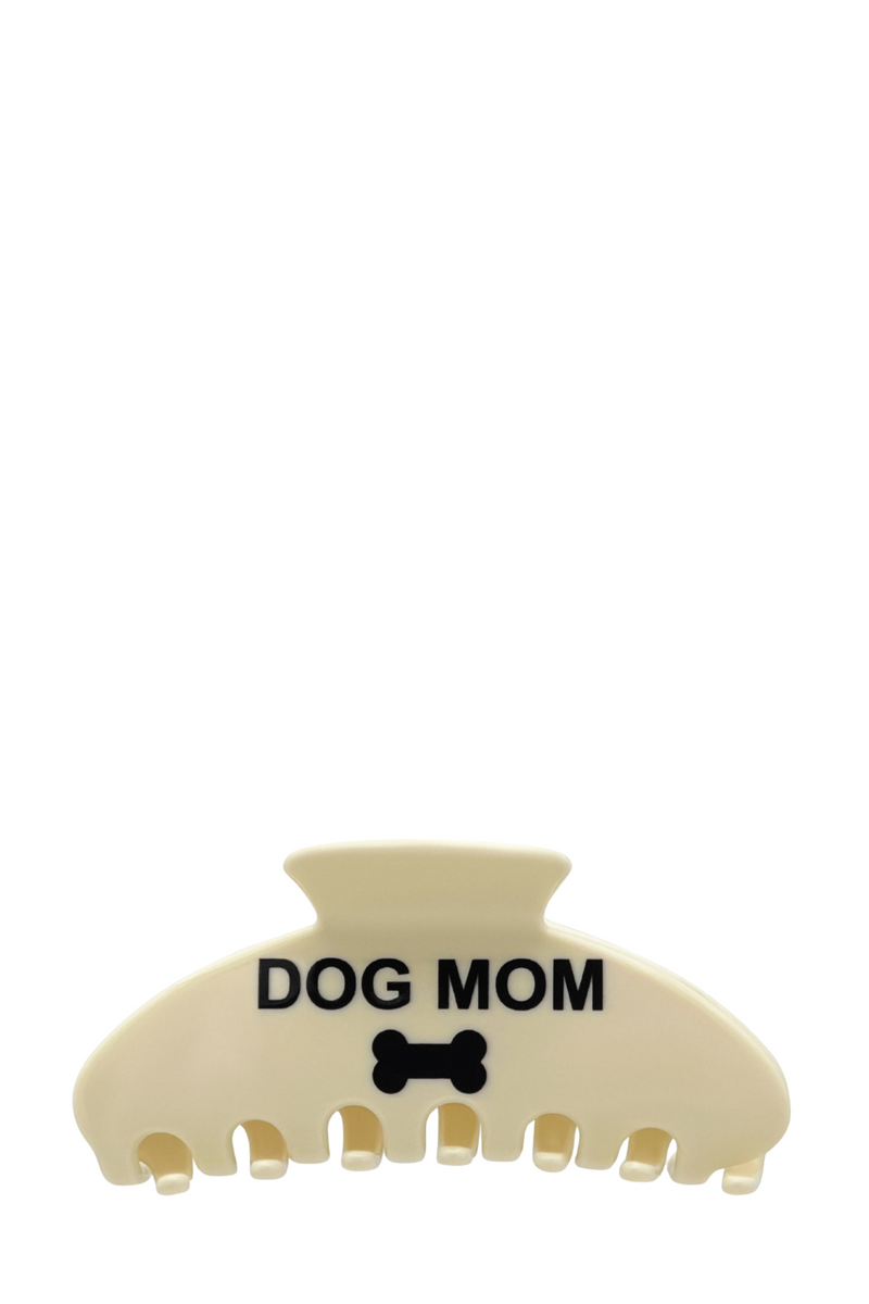 Dog Mom Hair Clip