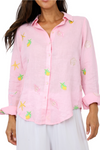 Lilly Pulitzer Sea View Button Down Top