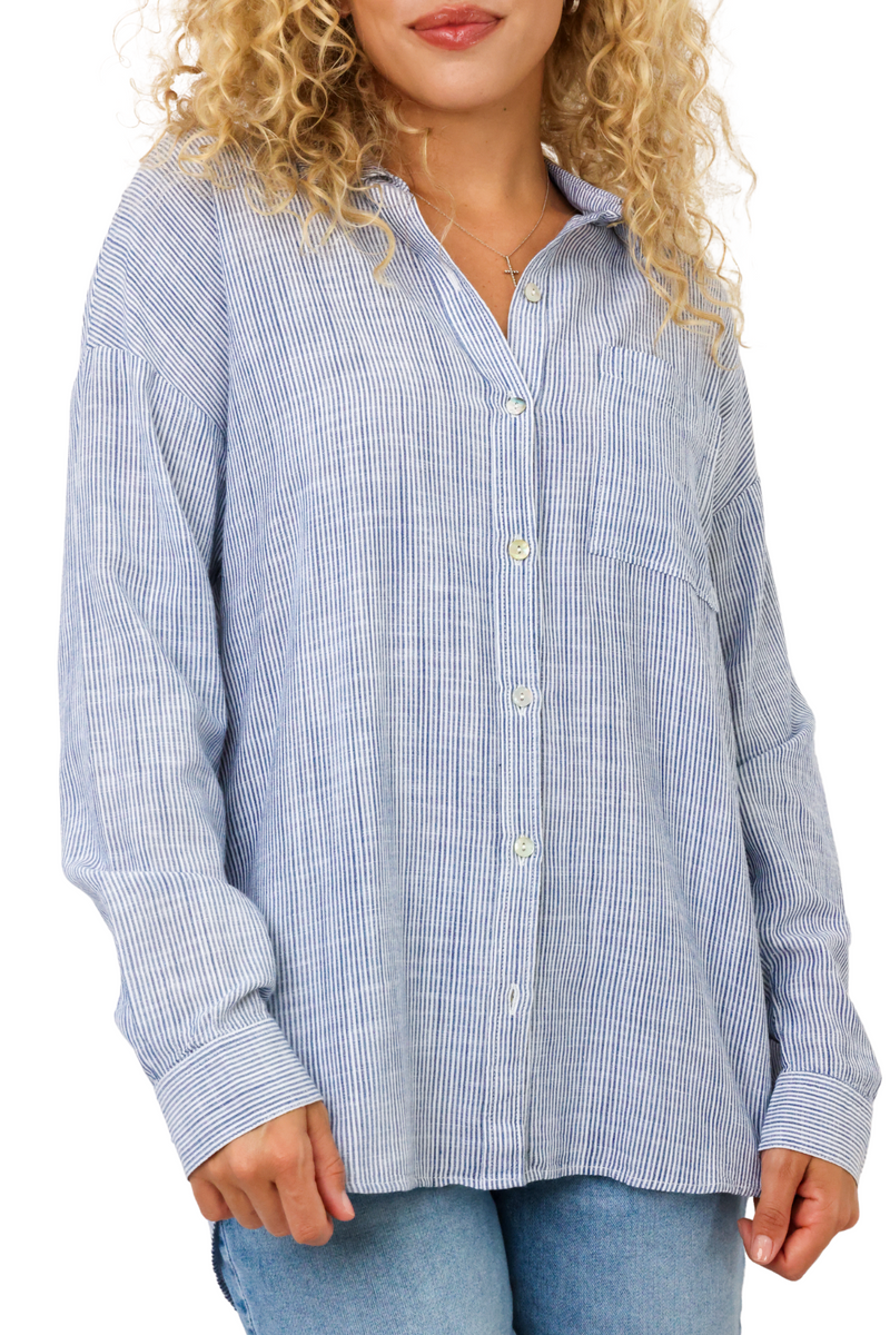 Stripe Button Down
