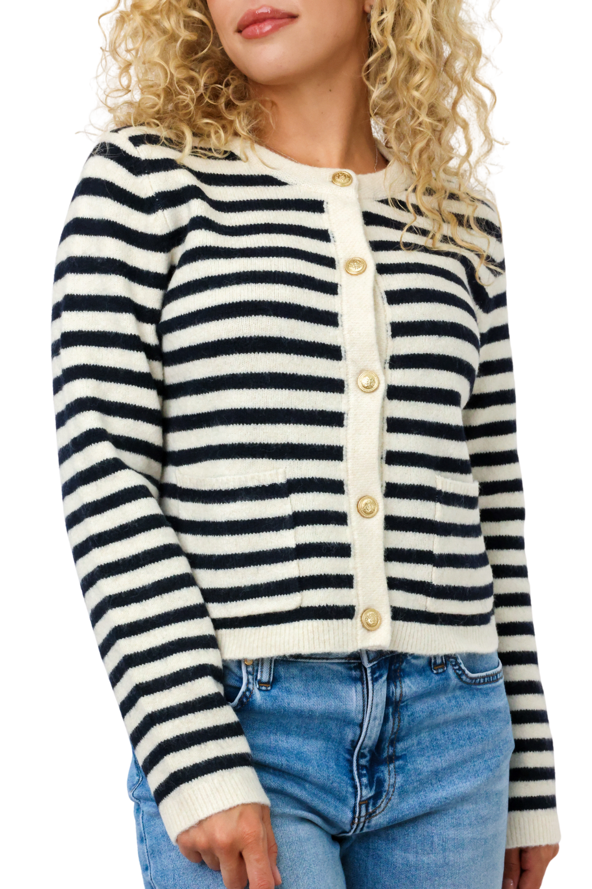 Striped Cardigan