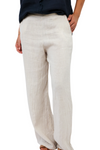 Milio Milano Smocked Waist Palazzo Pant