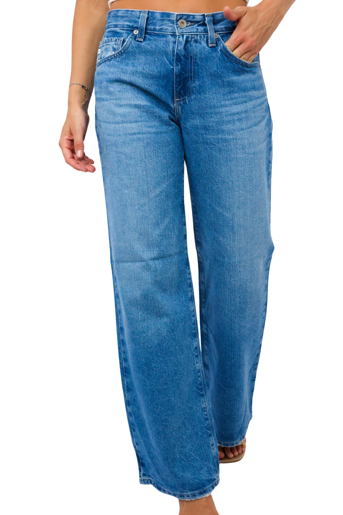 AG Adria Low Rise Wide Leg