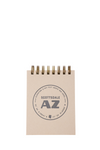 City Geotag Mini Jotter Notebook