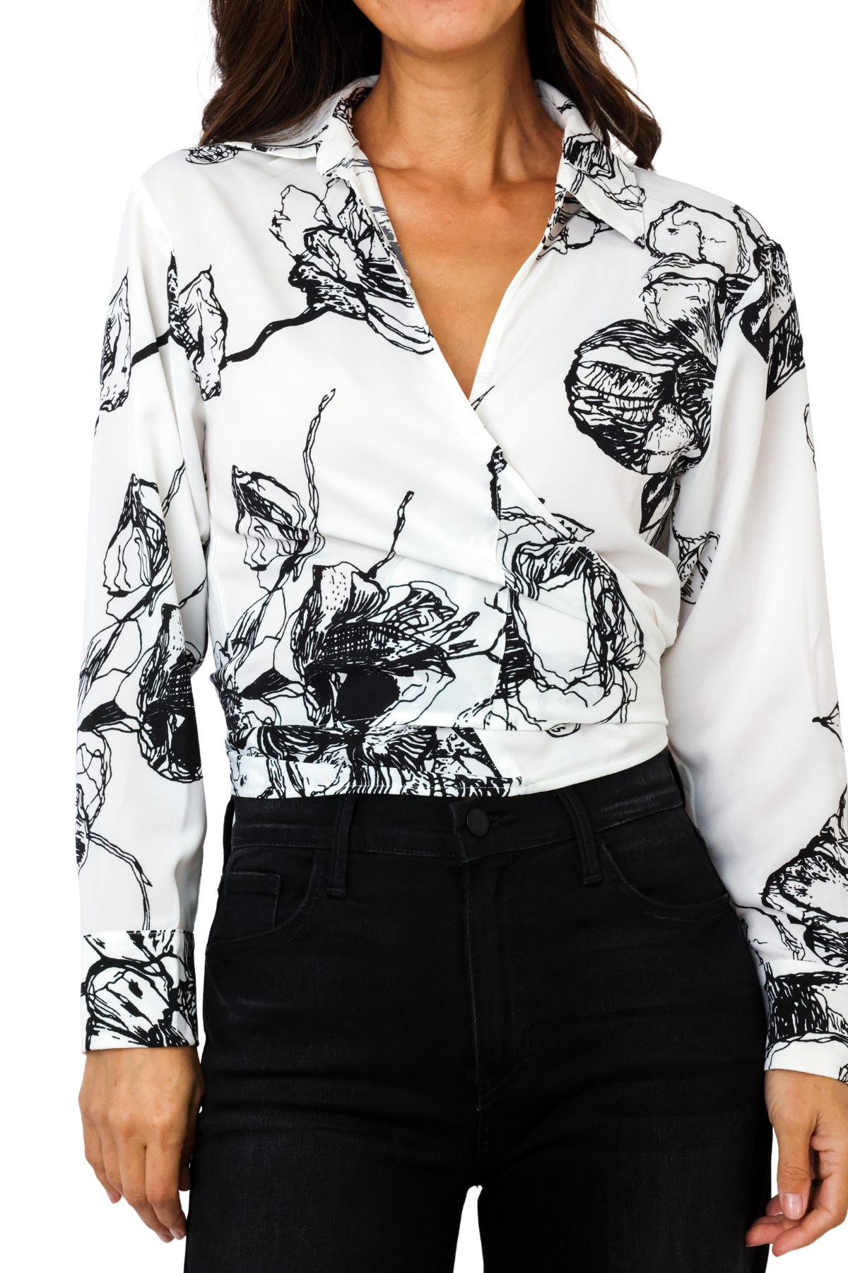 Wrap Tie Top
