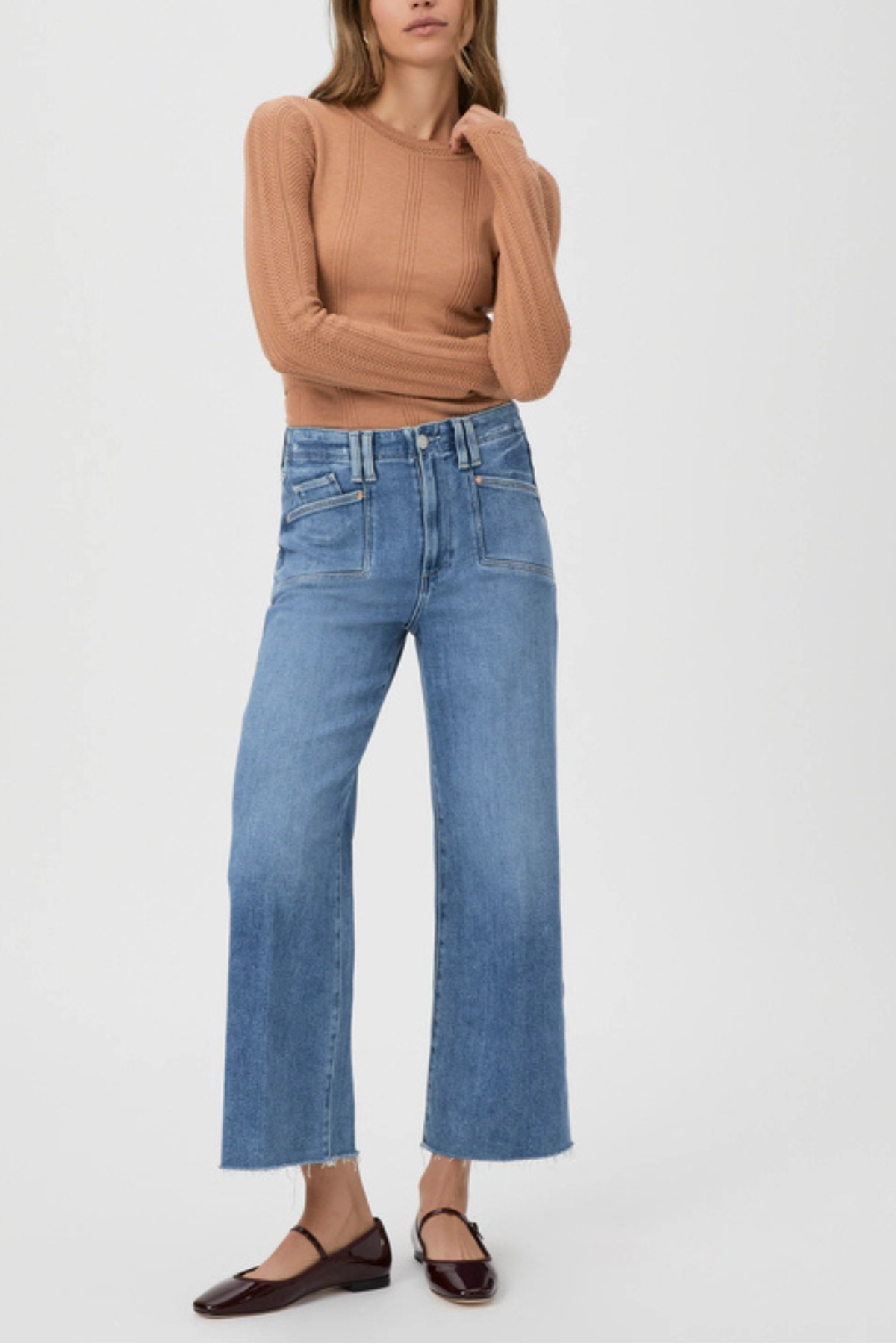 Paige Anessa Wide Leg Jean