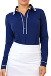 SanSoleil SolAir Cool Long Sleeve Polo