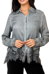 Blouse With Lace Detail