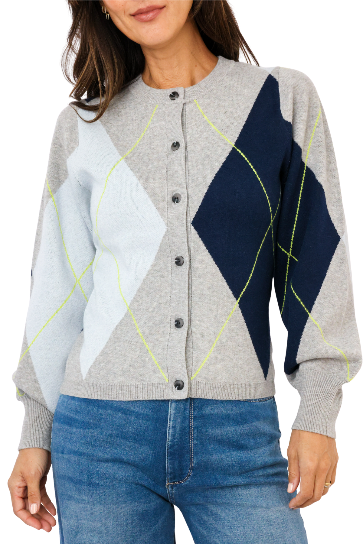 Noelle Argyle Cardigan