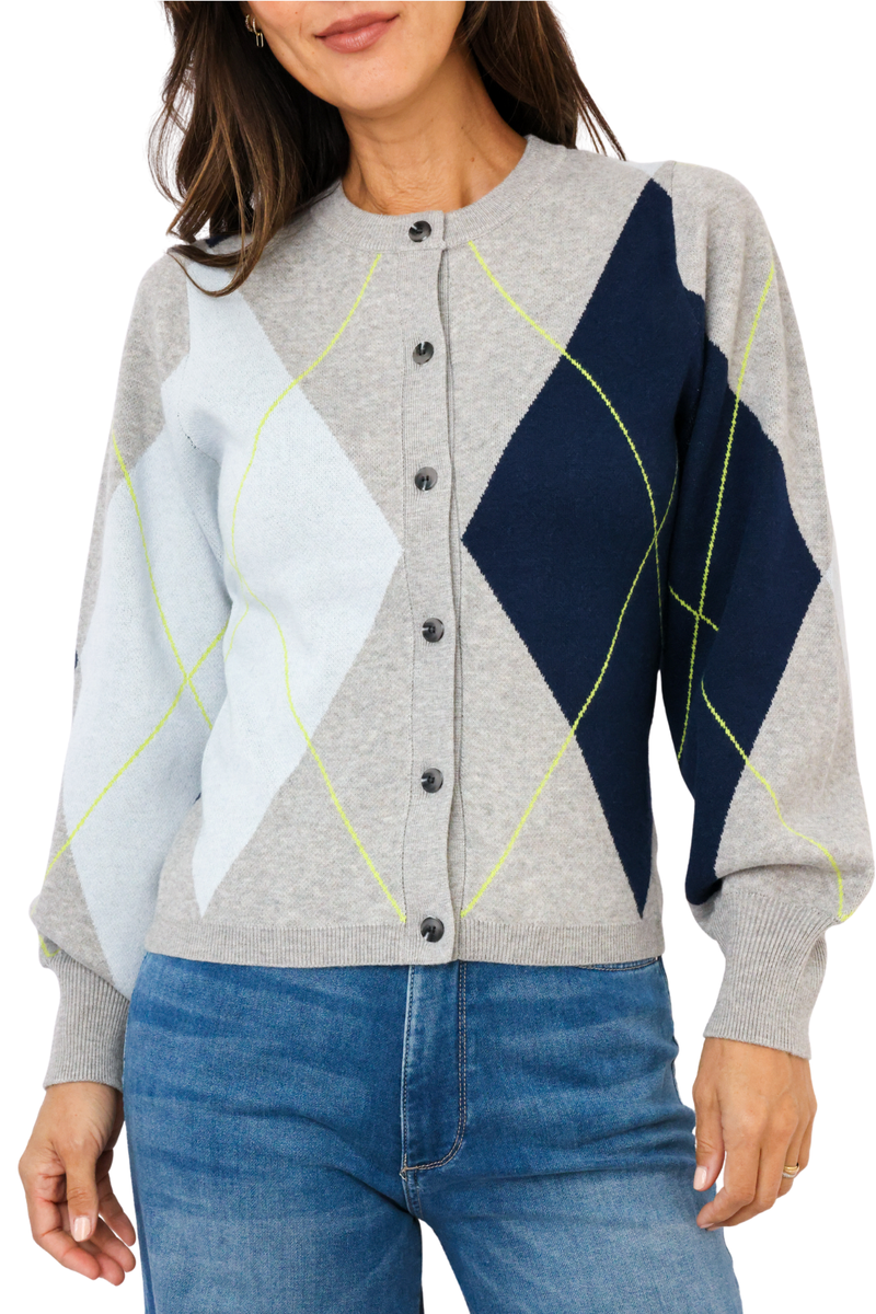 Noelle Argyle Cardigan