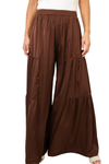 Wide Leg Ruffle Pant