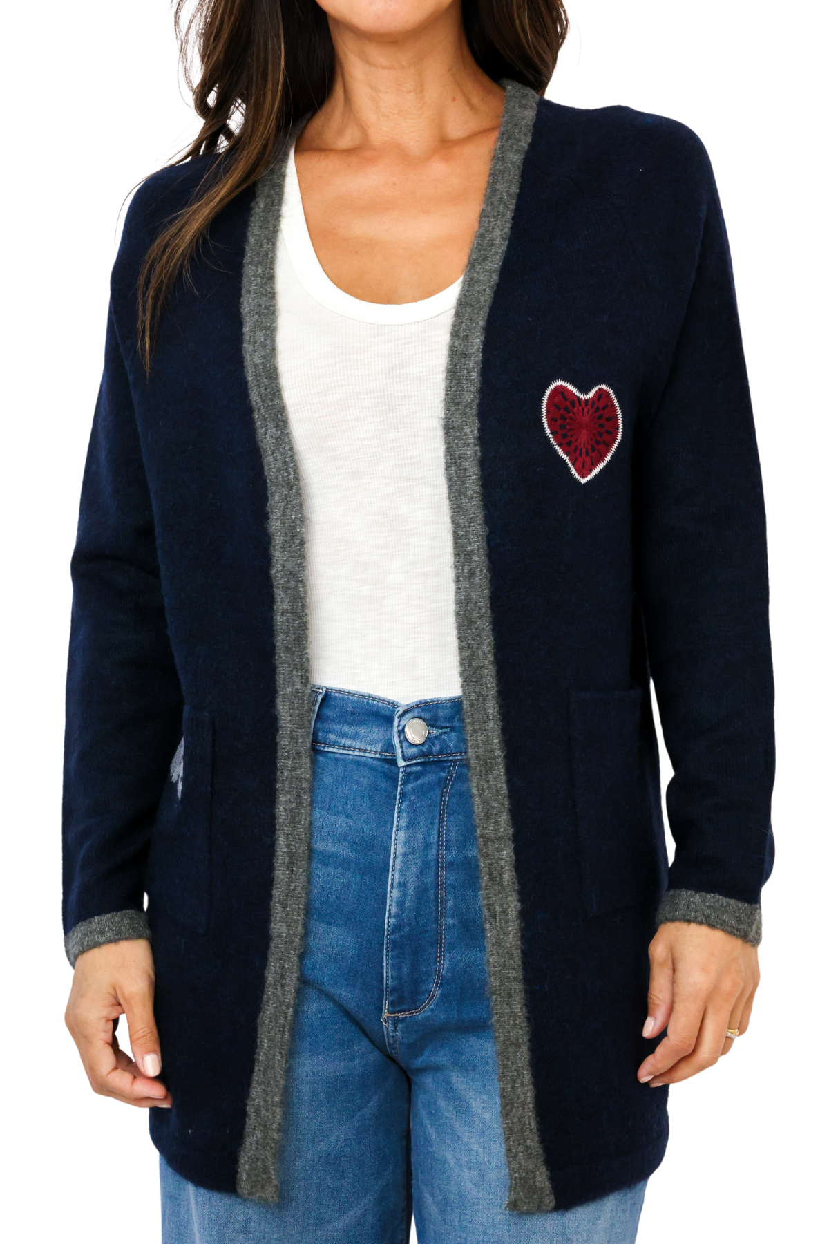 Color Block Cardigan