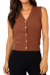 Button Down Sweater Vest