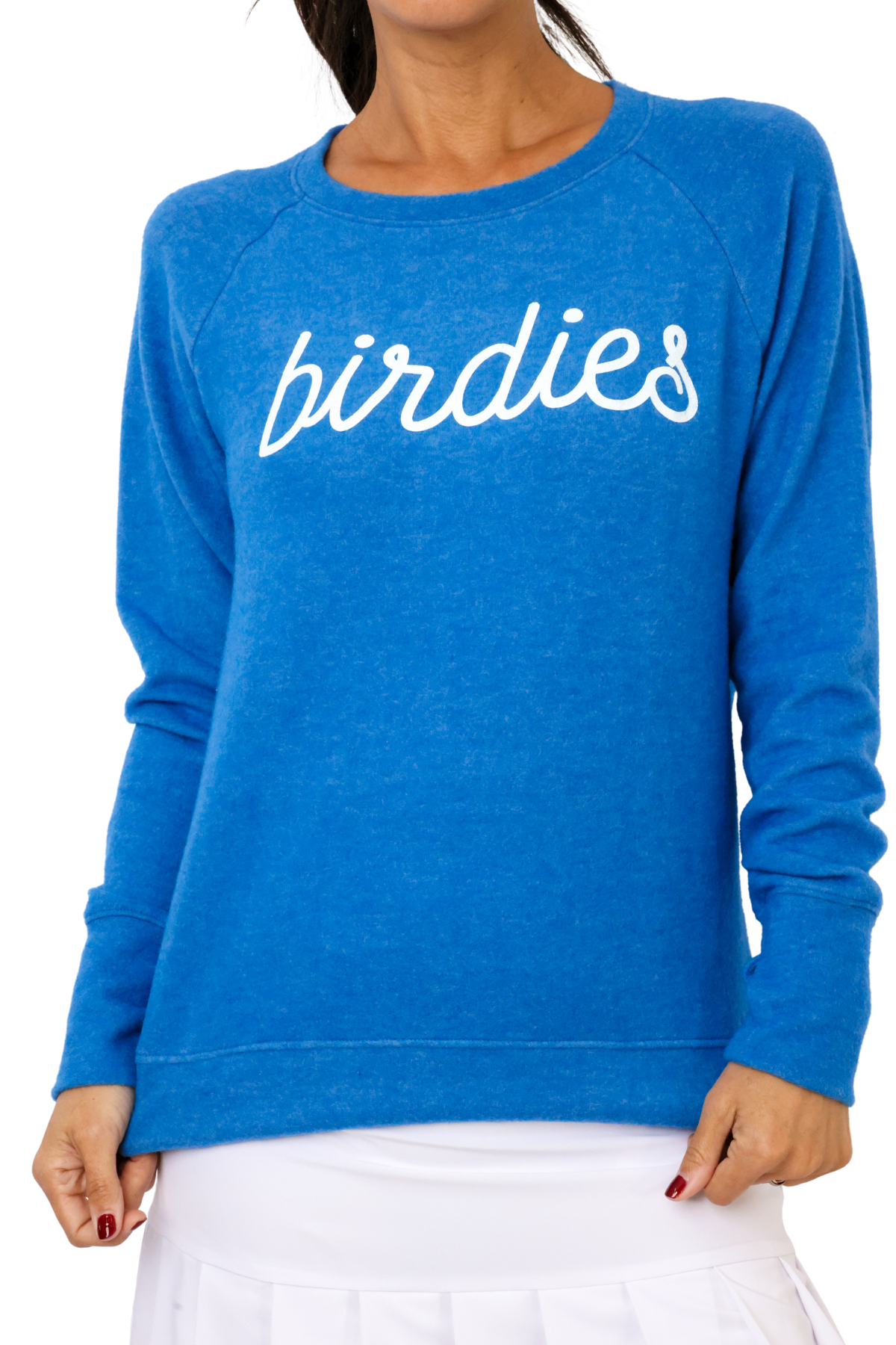 Birdies Lightweight Brushed Fleece Pullover Sweater