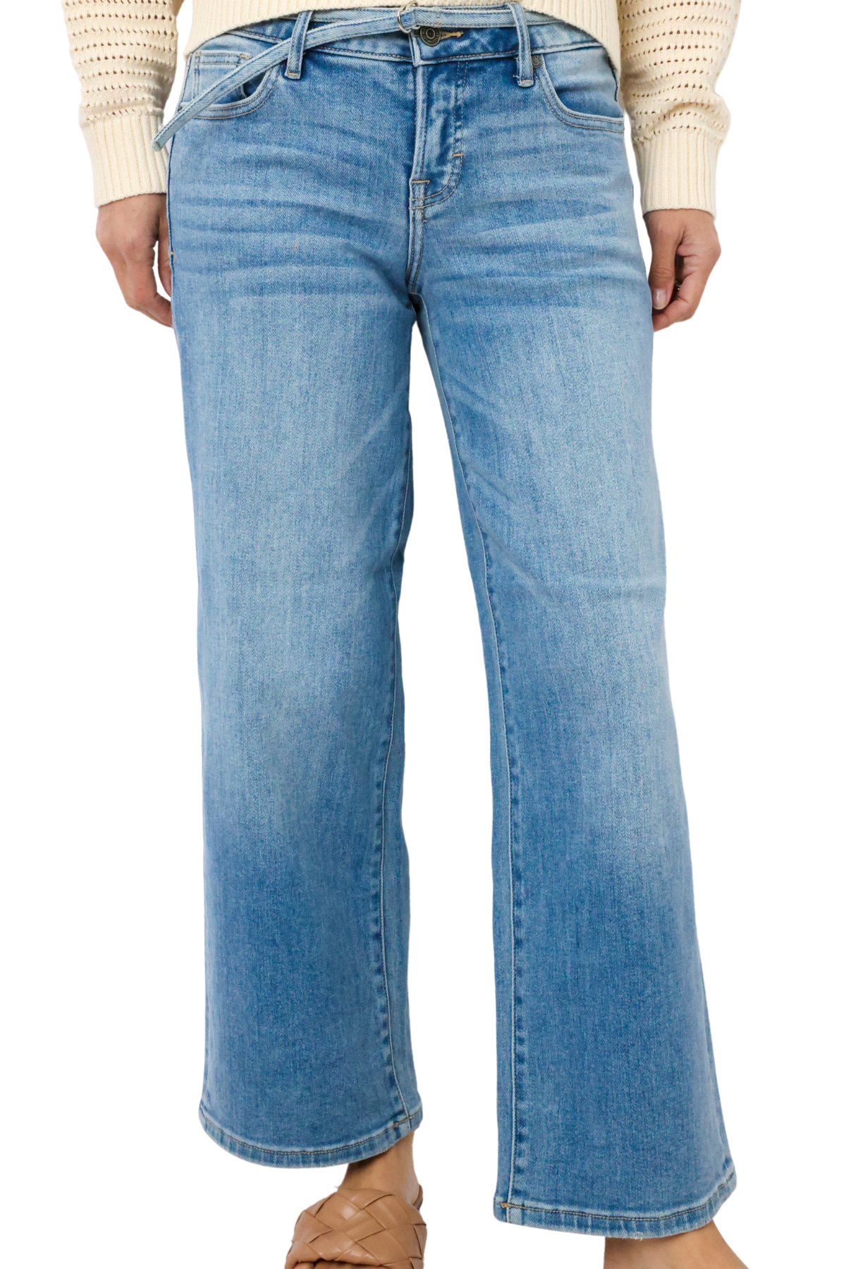 Hidden Logan Mid Rise Dad Jeans