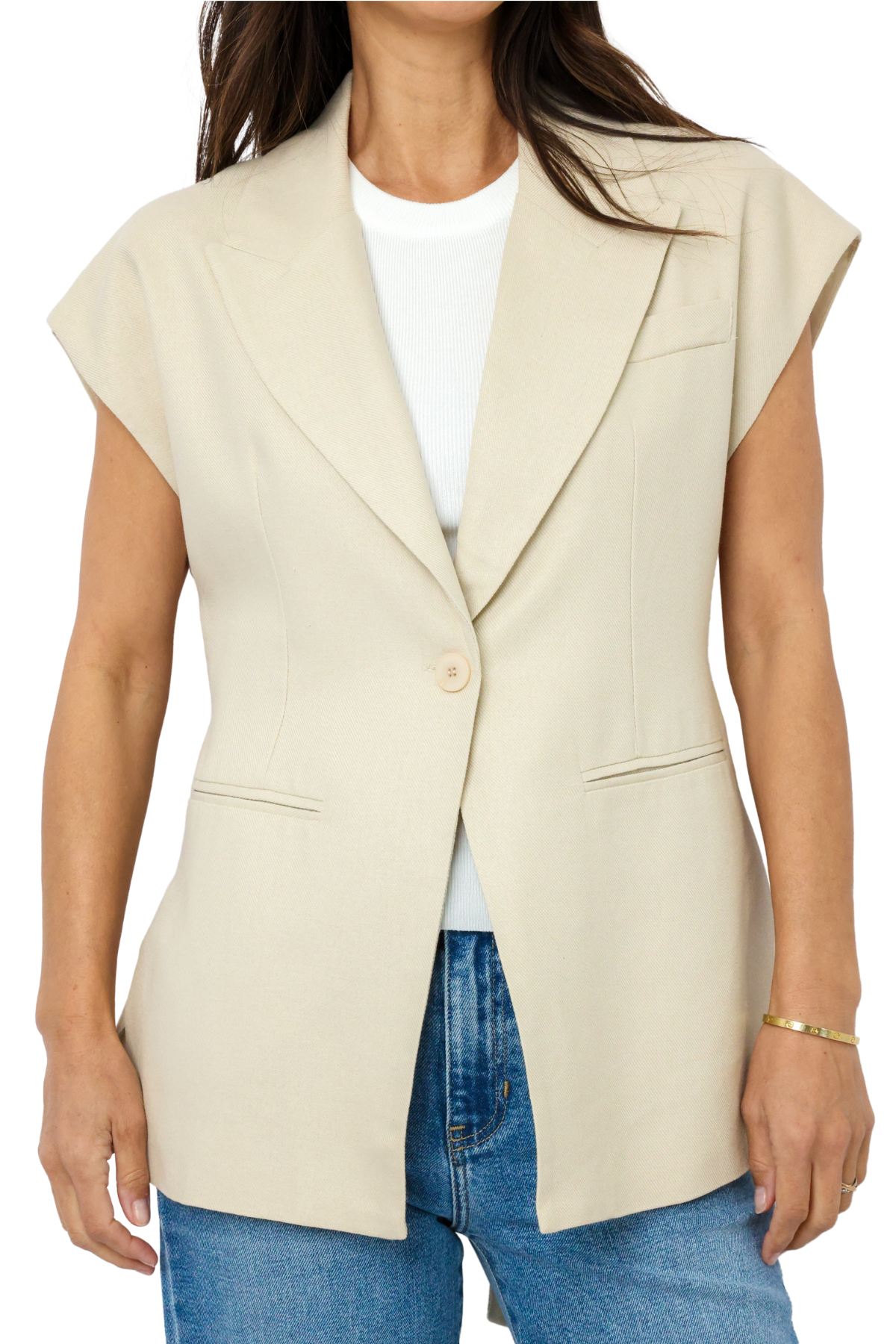 Linen Vest