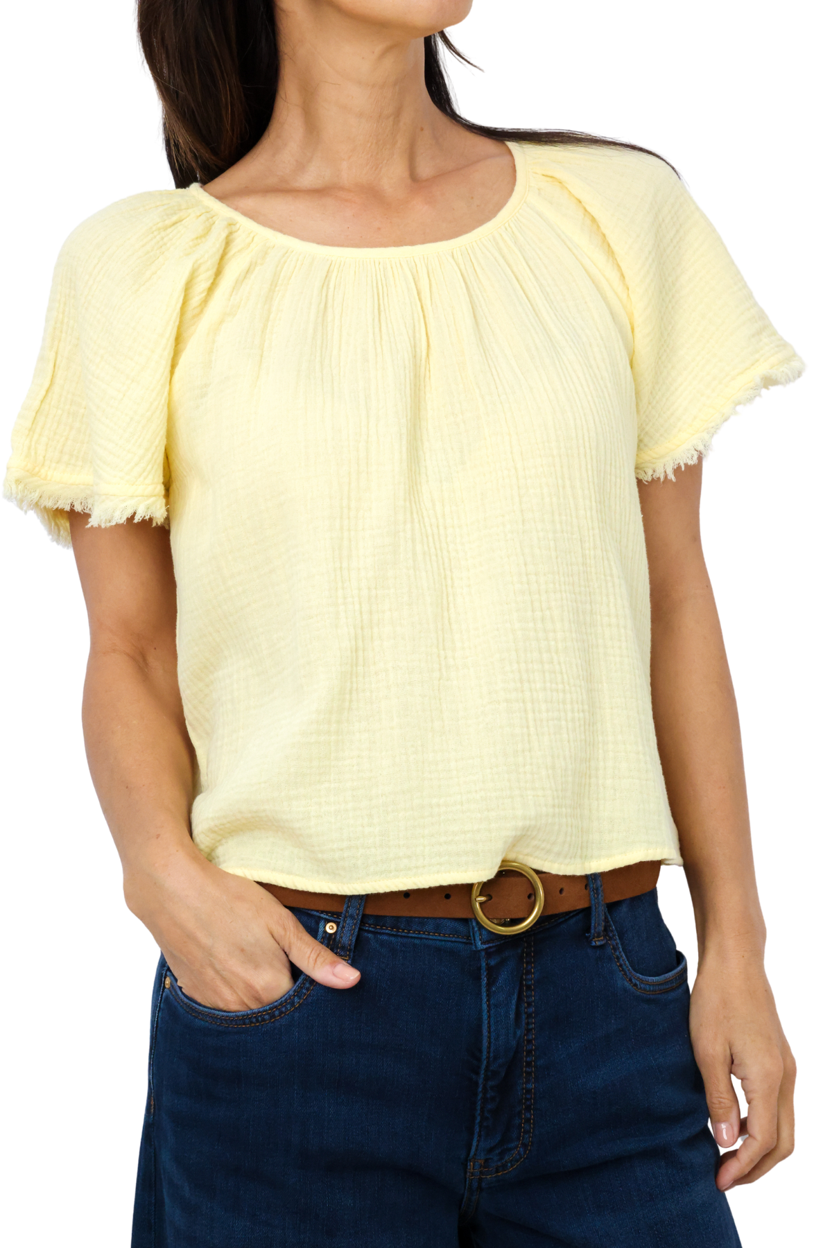 Melina Gathered Blouse