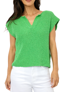 Slub Sweater Top