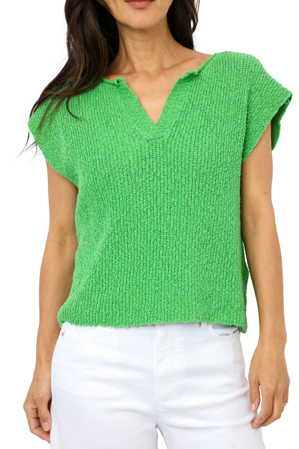 Slub Sweater Top