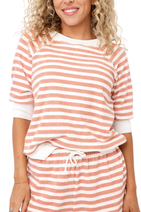 Short Sleeve Raglan Pullover