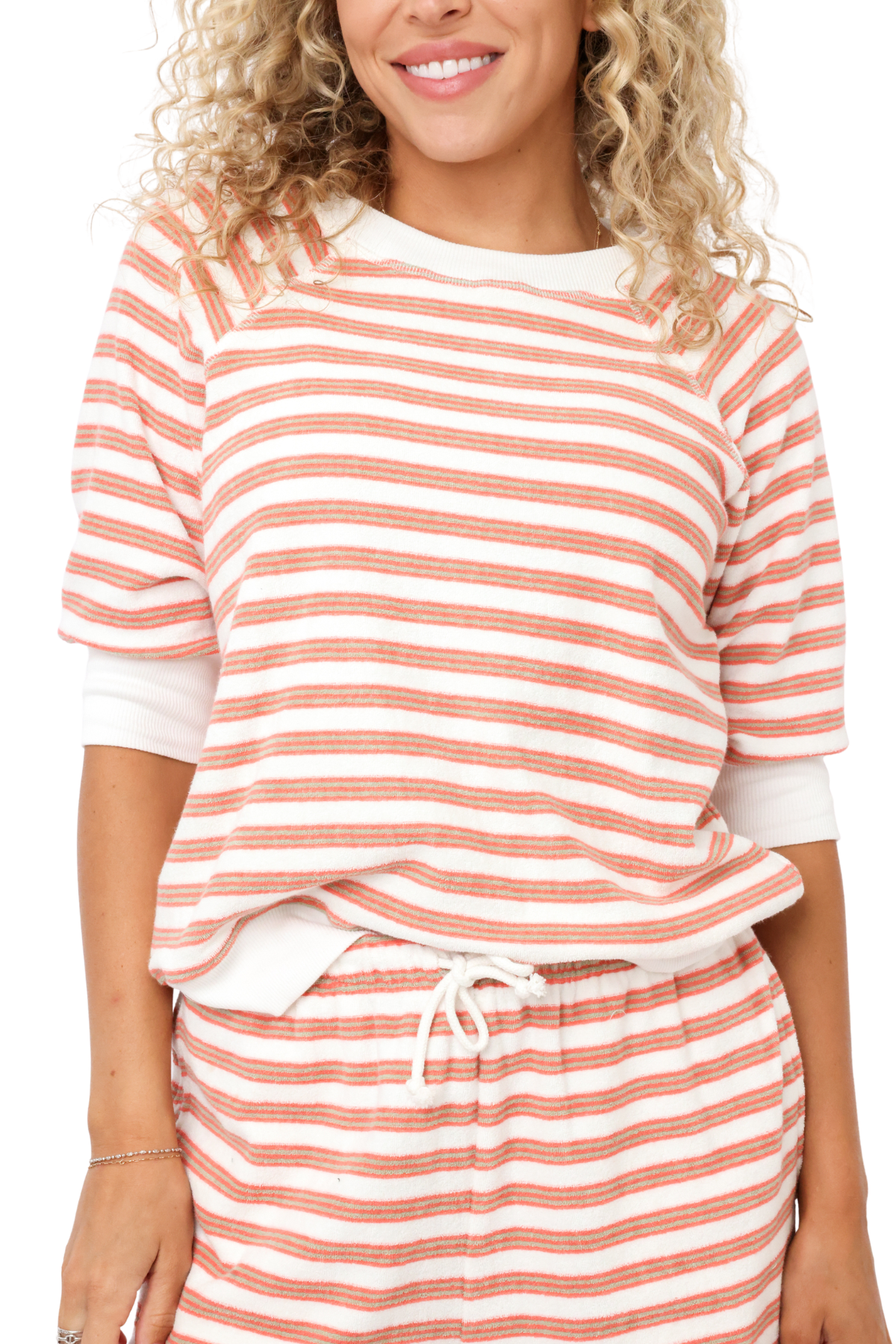 Short Sleeve Raglan Pullover