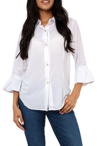 Gretchen Scott Chiffon Priss Blouse