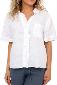 Lilly Pulitzer Carden Ruffle Top
