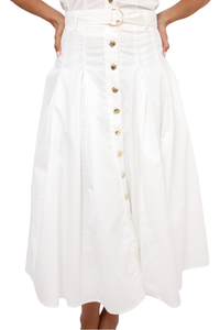 Karina Grimaldi Poppy Midi Skirt