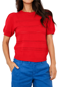 Lexi Short Sleeve Sweater Top