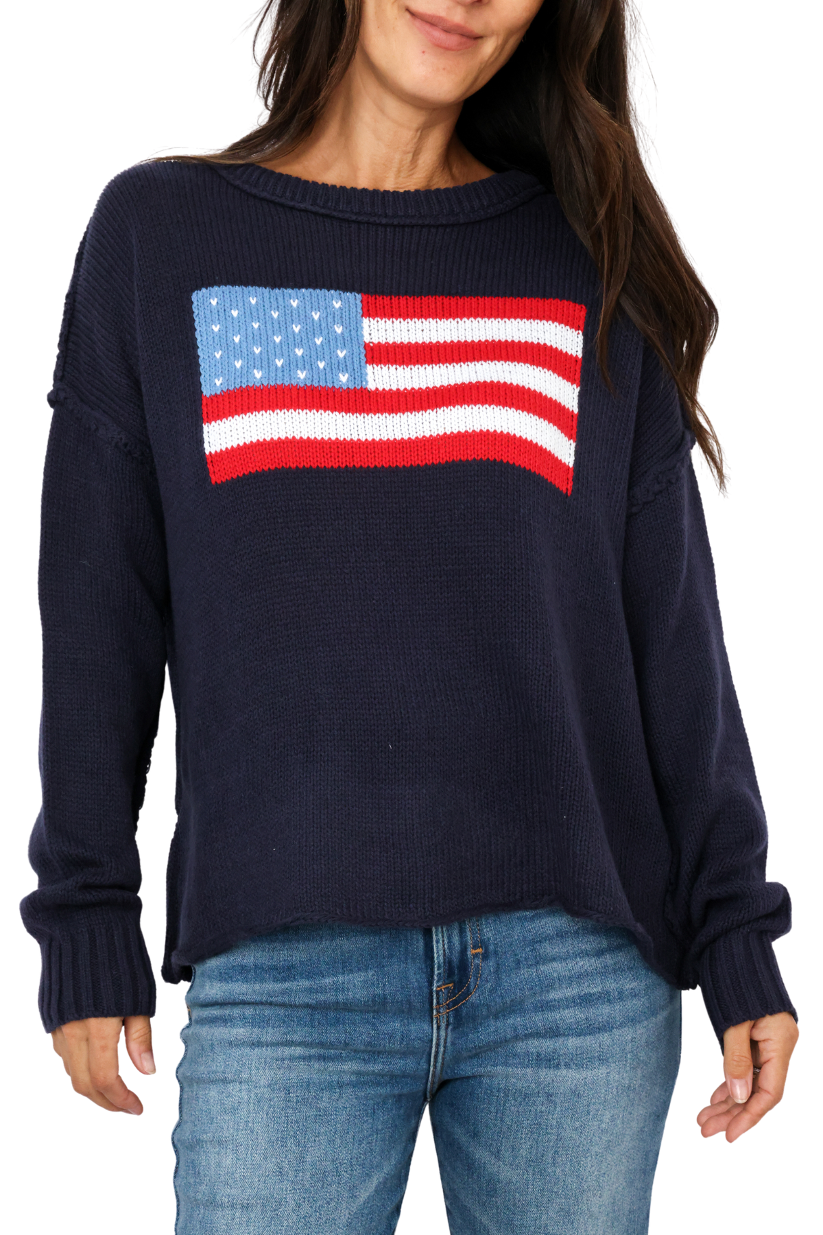 Oversized Flag Sweater