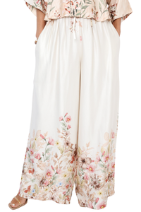 Milio Milano Floral Palazzo Pants