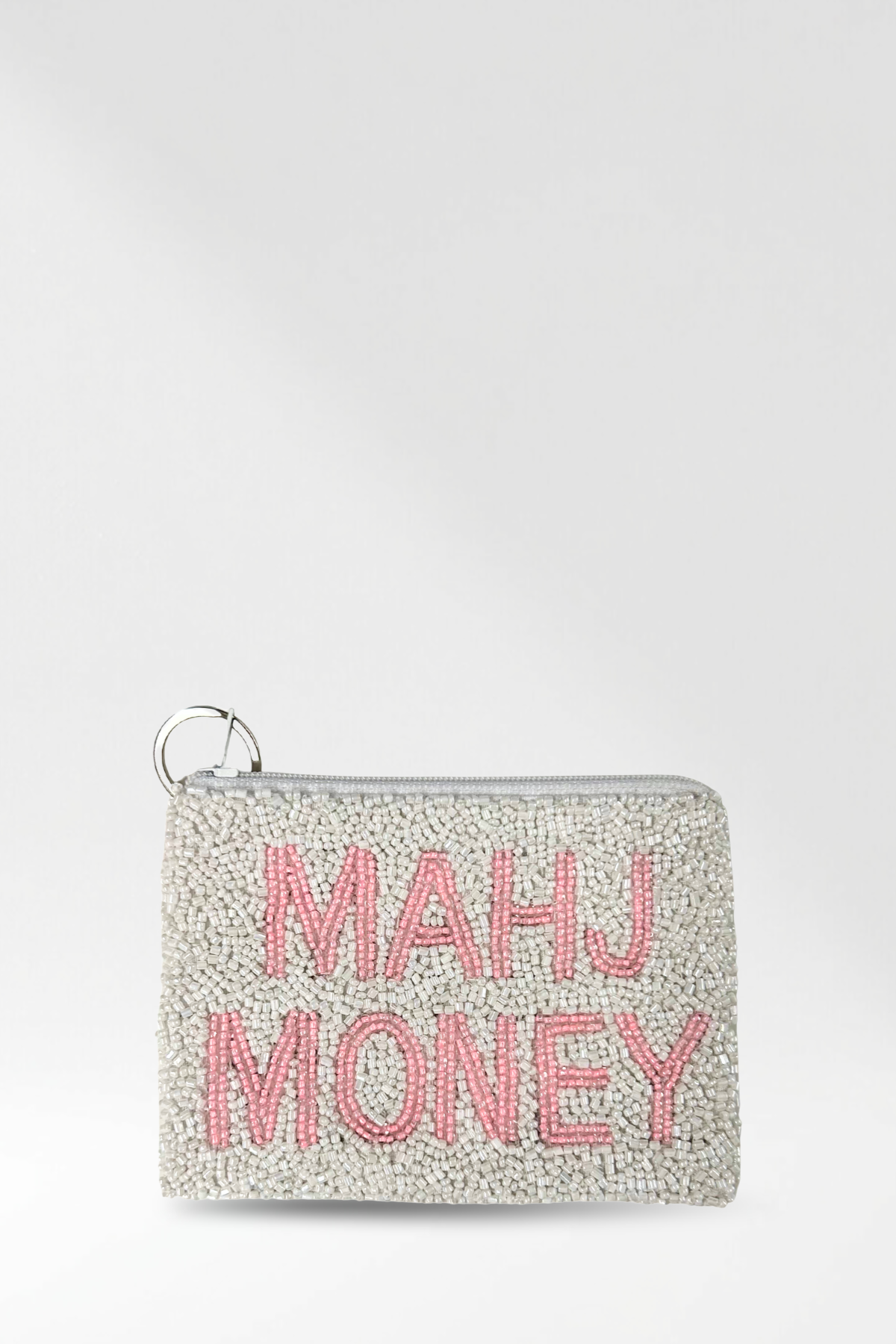 Mahj Money Beaded Coin Purse