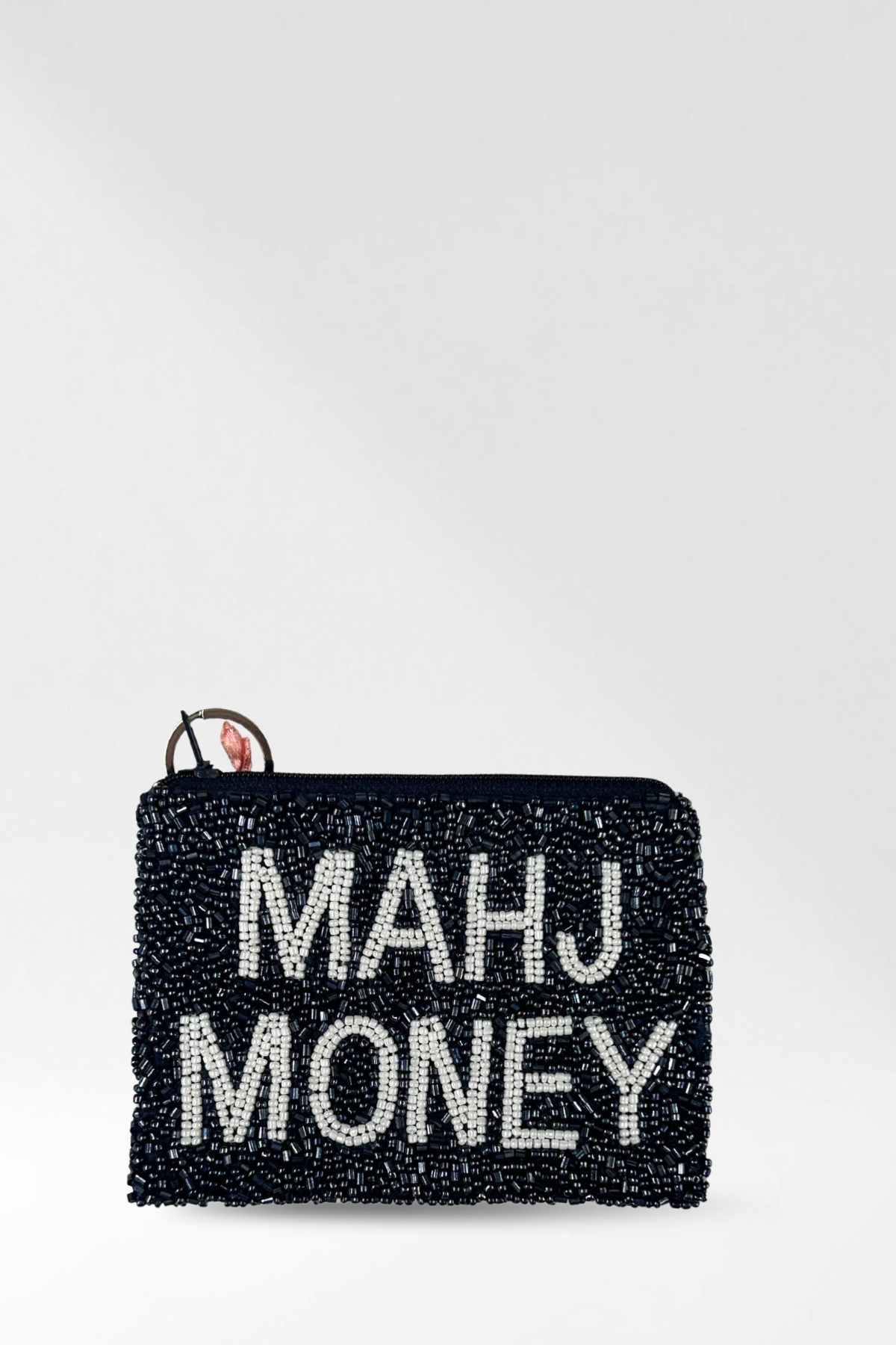 Mahj Money Beaded Coin Purse
